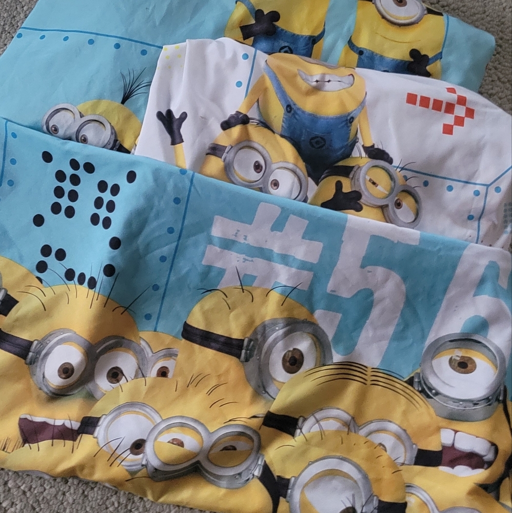 Minions/Despicable Me Full Size Bed Sheets